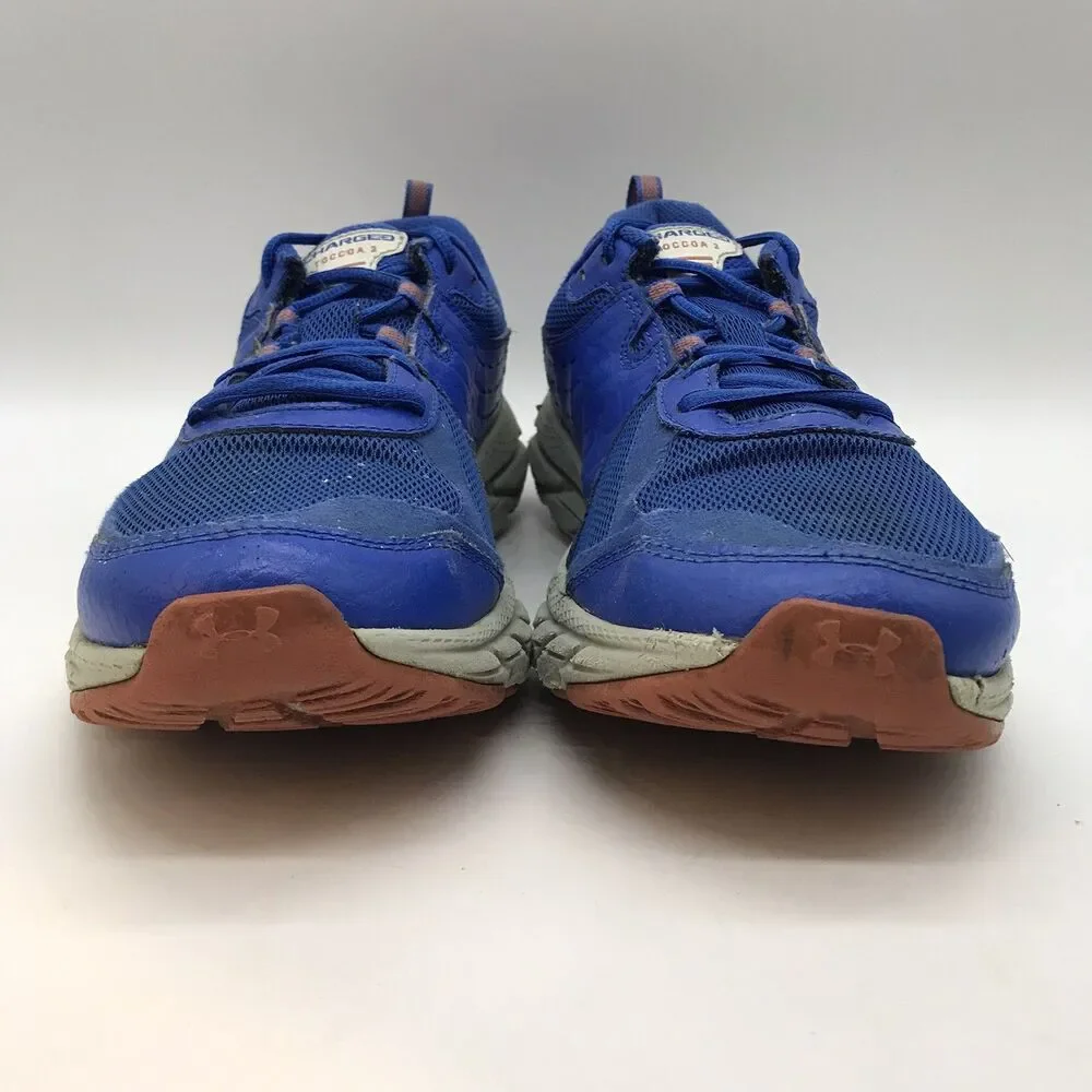 Under Armour Charged Toccoa 2 Sneakers Men's 10.5 Blue Running Shoes 3021955-401
